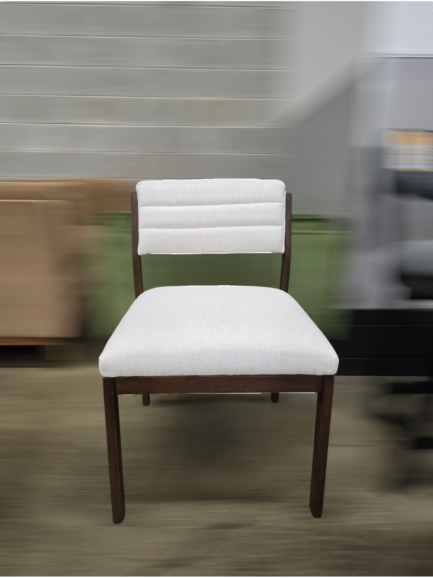 IDF240255 - Nora - Dining Chair  Fabric  Limestone
