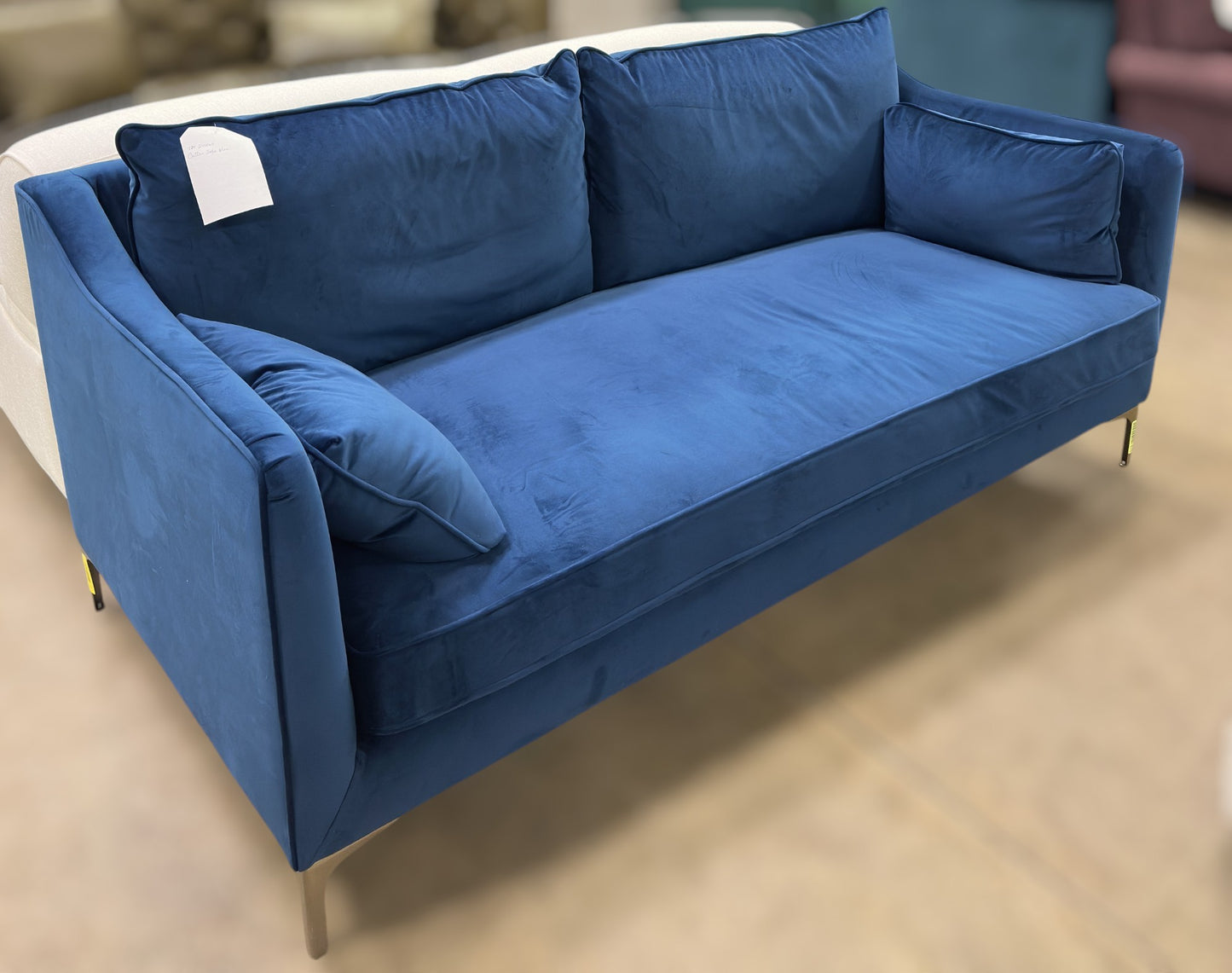 IDF240060 - Caitlin - Sofa  Fabric  Blue