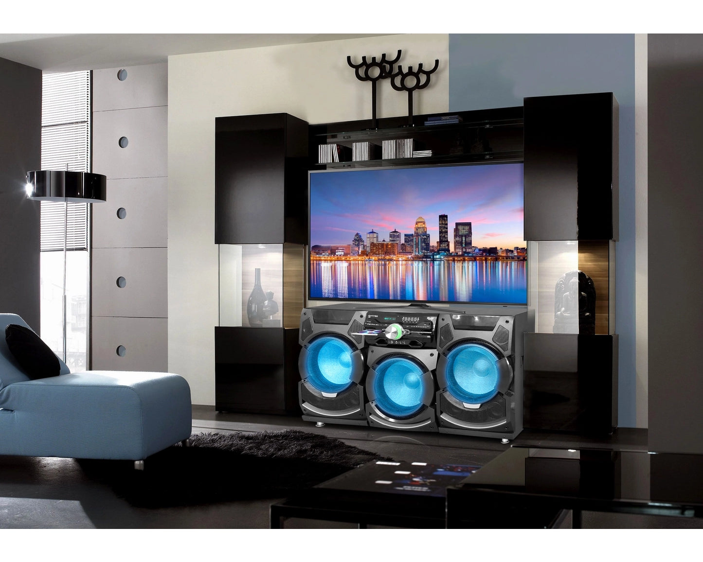 Technical Pro Xforce2 Triple Entertainment Center XFORCE2-R