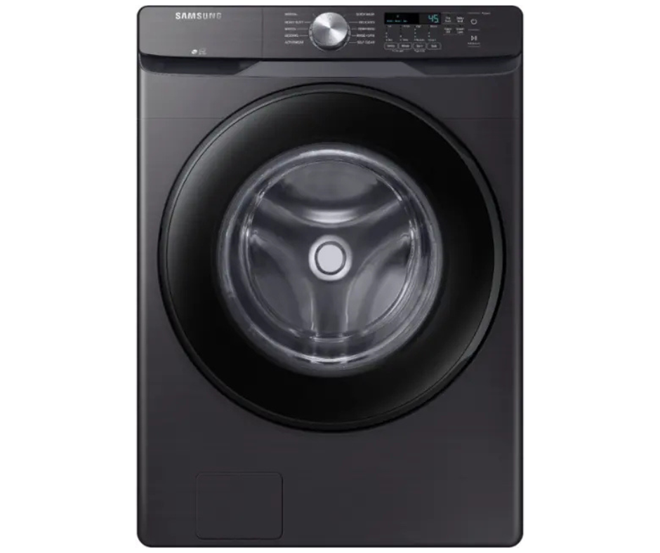 4.5 cu. ft. Front Load Washer with Vibration Reduction Technology+ in Black Stainless Steel - WF45T6000AV/A5 (01HC57AXB02061J)