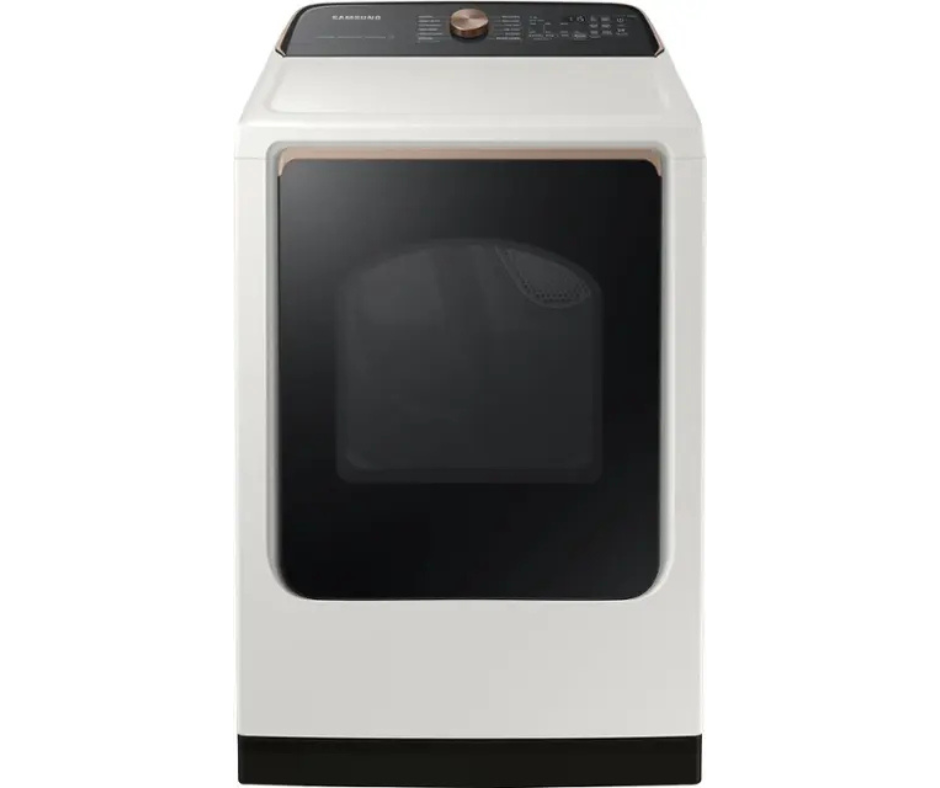Smart Electric Dryer with Steam Sanitize+ and Sensor Dry - Ivory. - DVE50BG8300EA3 (0BNE5BBX900357F)