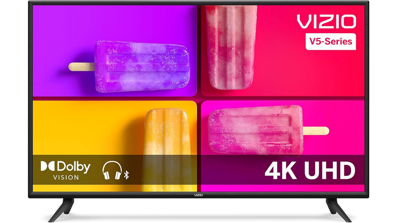 VIZIO 55" V-Series 4K UHD LED Smart TV Voice Remote, Dolby Vision, HDR10+ V555-J01