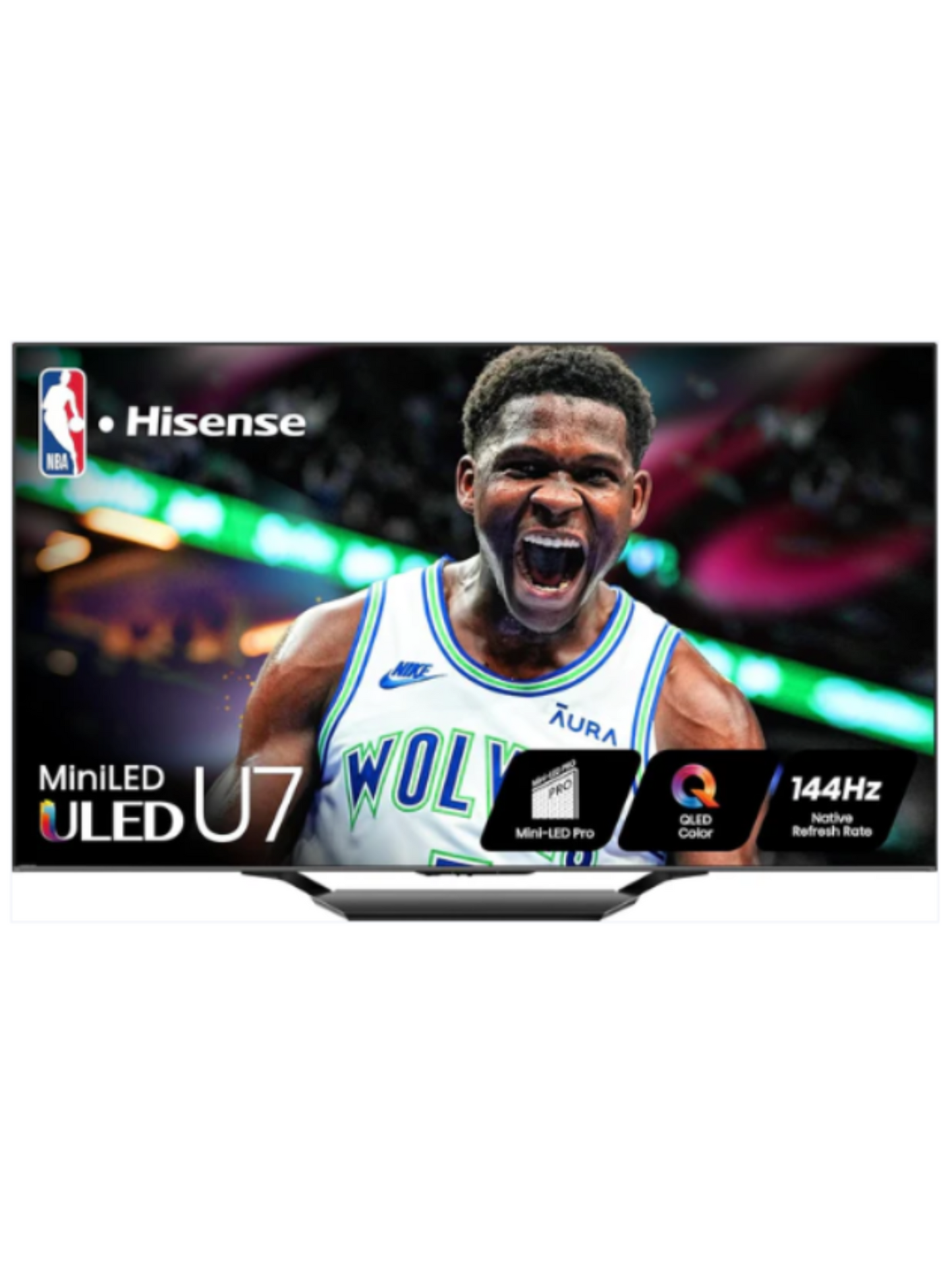Hisense 75 U7 Series Mini-LED QLED 4K UHD Smart Google - 75U7N-RW