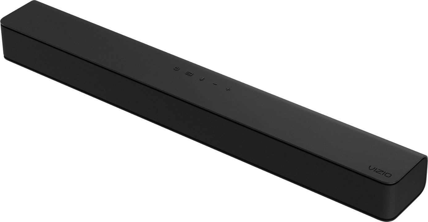 VIZIO 2.0 Ch V-Series Home Theater 30in Sound Bar DTS Virtual:X - Black V20XT-K6 with Dialogue Enhancement