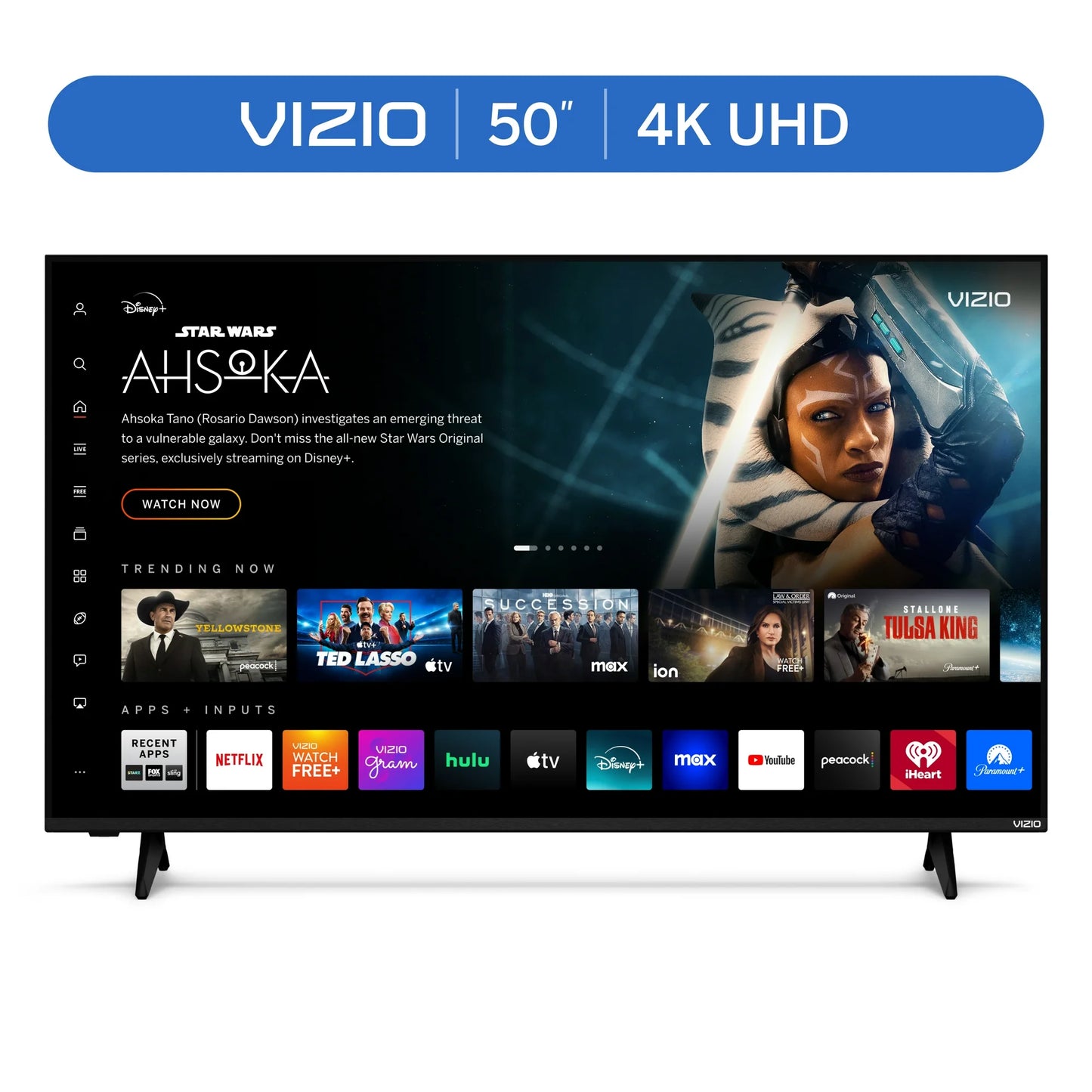 VIZIO 50" Class 4K UHD LED HDR Smart TV V4K50M-0809