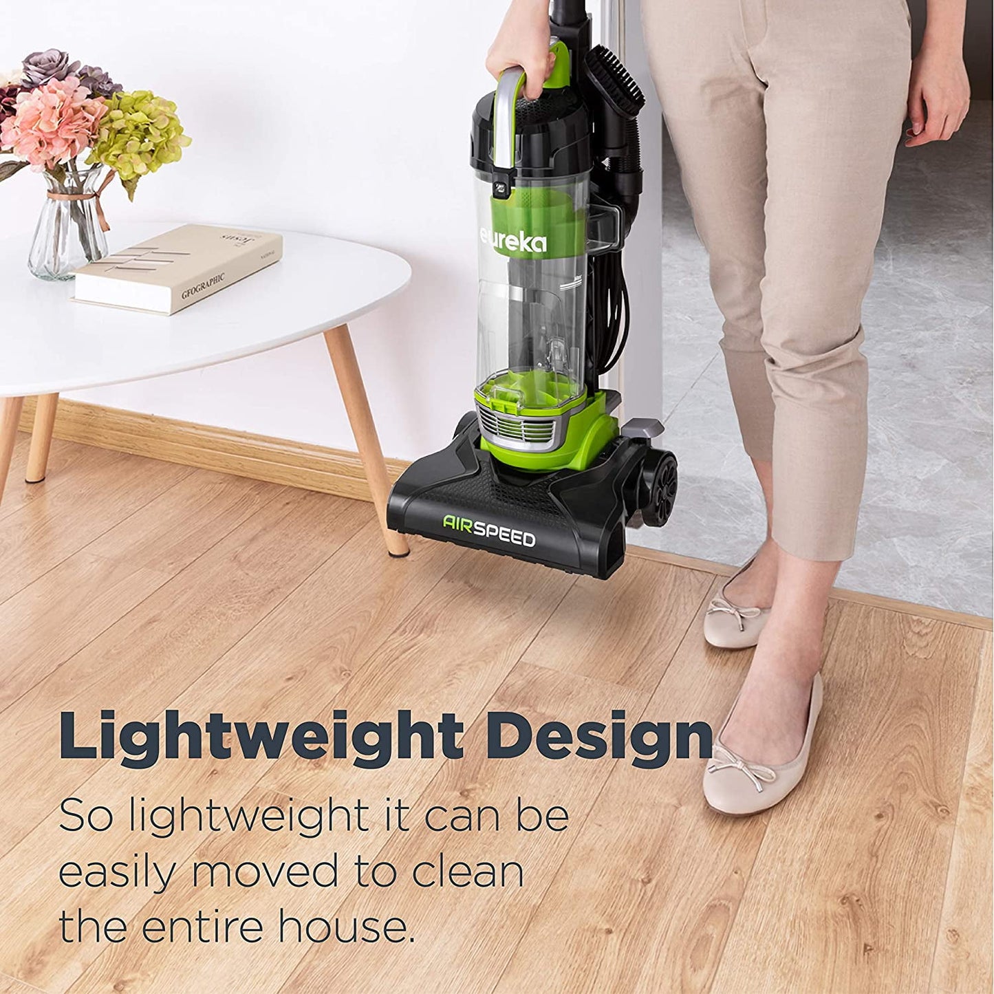 Eureka Airspeed Ultra-Lightweight Compact Bagless Upright Vacuum CleanerNEU10AE4-R