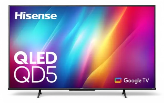 Hisense - 65" Class QD5 Series QLED 4K UHD Smart Google TV 65QD5N-C