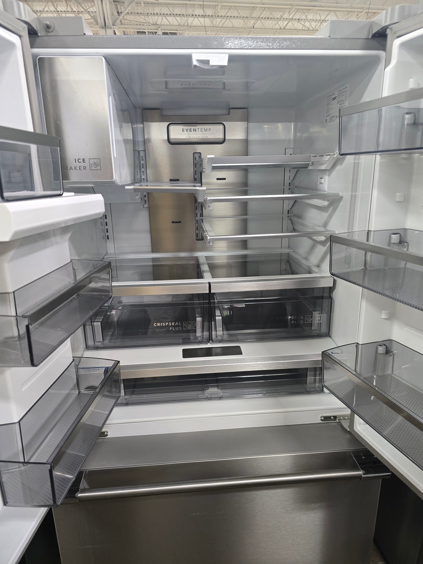 Frigidaire Professional - 27.8 Cu. Ft. French Door Refrigerator - Stainless Steel - PRFS2883AF- SN 4A42012807