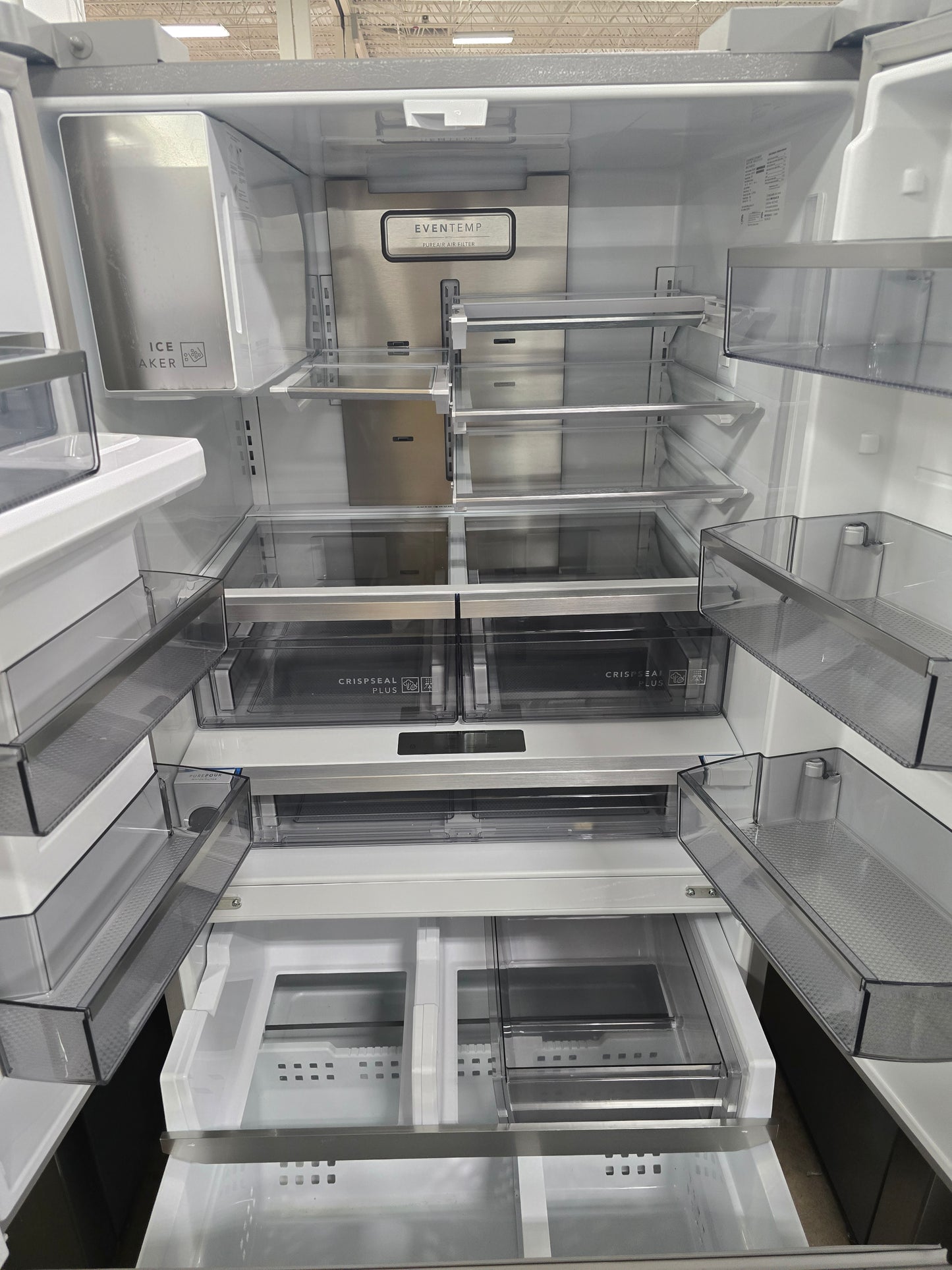 Frigidaire Professional - 27.8 Cu. Ft. French Door Refrigerator - Stainless Steel - PRFS2883AF- SN 4A42012807