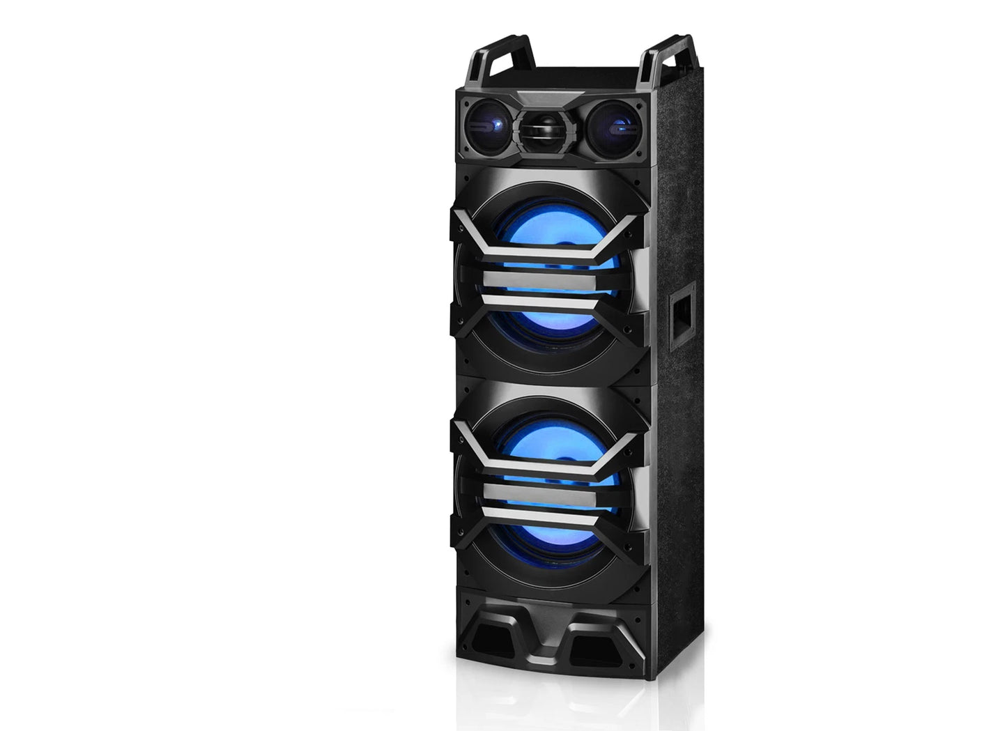 Technical Pro Dual 10" Passive DJ/Party Speaker w/LED Lights + Titanium Tweeter BS10PASSIVE-R