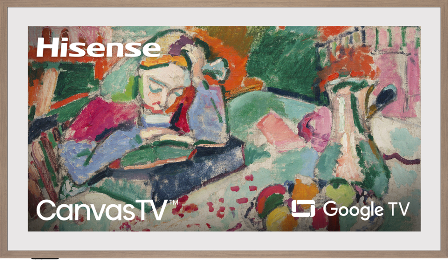 Hisense - 85" Class S7 Series CanvasTV 4K QLED TV with Hi-Matte Display and UltraSlim Wall Mount 85S7N-C