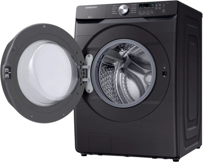 4.5 cu. ft. Front Load Washer with Vibration Reduction Technology+ in Black Stainless Steel - WF45T6000AV/A5 (01HC57AXB02061J)