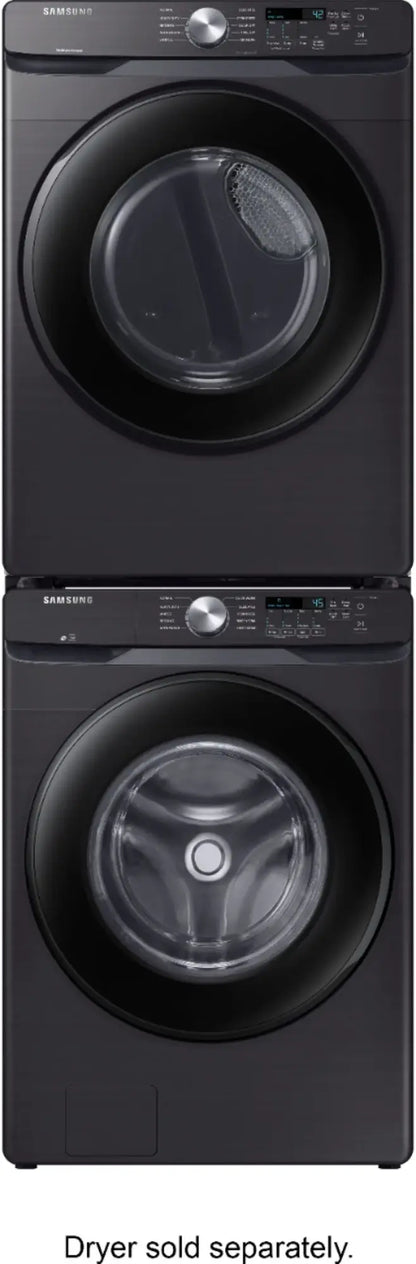 4.5 cu. ft. Front Load Washer with Vibration Reduction Technology+ in Black Stainless Steel - WF45T6000AV/A5 (01HC57AXB02061J)