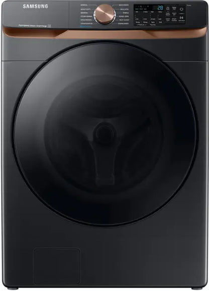 5.0 cu. ft. Extra Large Capacity Smart Front Load Washer with Super Speed Wash and Steam in Brushed Black - WF50BG8300AVUS (01J157AXB00653Z)