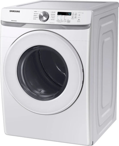 Samsung 7.5-cu ft Stackable Electric Dryer (White) - DVE45T6000W/A3 (0B5D5BAX807117A)