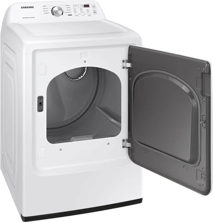 7.2 cu. ft. Electric Dryer with Sensor Dry and 8 Drying Cycles in White - DVE41A3000W/A3 (0B8C5BAX700556H)