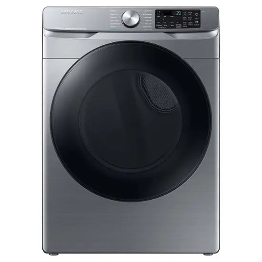 7.5 cu. ft. Smart Electric Dryer with Steam Sanitize+ in Platinum - DVE45B6300P/A3 (0BE75BBX800975A)