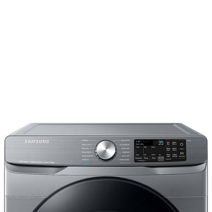 7.5 cu. ft. Smart Electric Dryer with Steam Sanitize+ in Platinum - DVE45B6300P/A3 (0BE75BBX800975A)