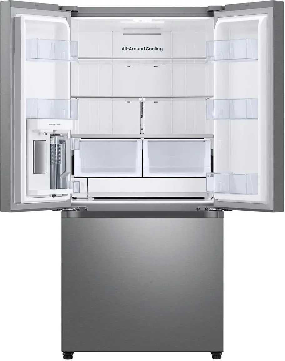 Samsung - 25 cu. ft. 33" 3-Door French Door Refrigerator - Stainless steel - RF25C5551SR/AA (0BRC4BAX801397Z)