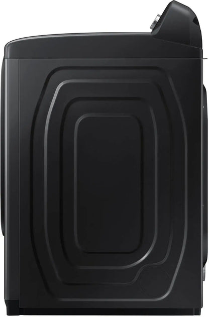 Samsung - 7.4 cu. ft. Smart Electric Dryer with Sensor Dry in Brushed Black - DVE47CG3500VA3 (0BV35BCX800106L)