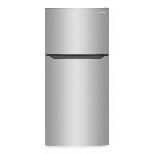 Frigidaire - 20.0 Cu. Ft. Top Freezer Refrigerator - Stainless Steel  - FFTR2045VS- SN BA40207418