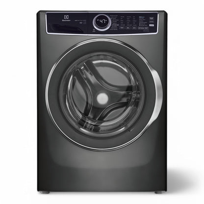 Electrolux - 4.5 Cu.Ft. Stackable Front Load Washer with Steam and LuxCare Plus Wash System - Titanium - ELFW7537AT- SN 4C41701571