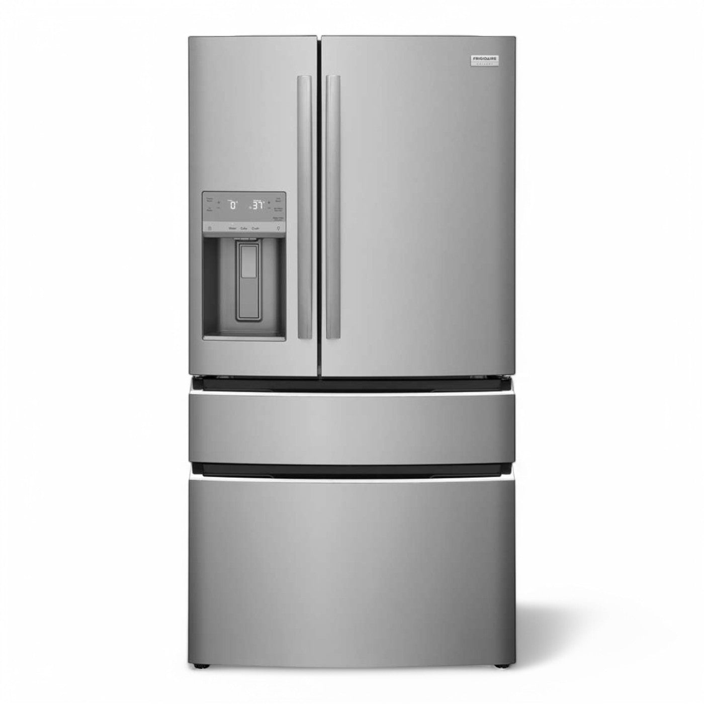 Frigidaire Gallery - 21.5 Cu. Ft. Counter-Depth 4-Door French Door Refrigerator - Stainless Steel  - GRMC2273CF- SN 1K42370578