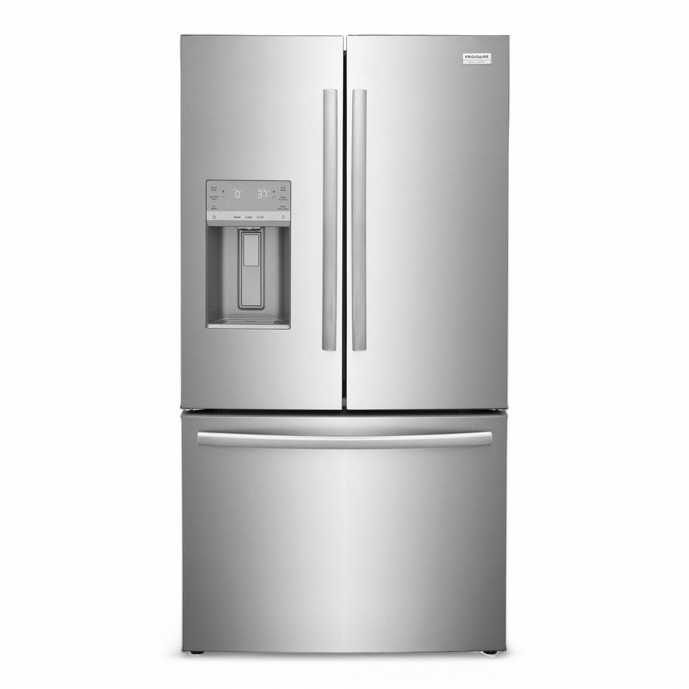 Frigidaire Gallery - 27.8 Cu. Ft. French Door Refrigerator - Stainless Steel  - GRFS2853AF- SN 4A44103404