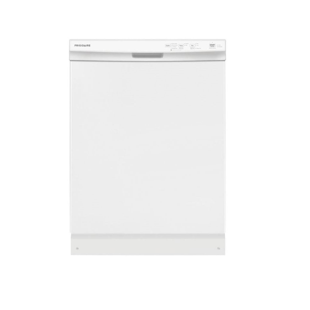 Frigidaire - 24 in Front Control Built-In Tall Tub Dishwasher with 4-cycles and DishSense Sensor Technology - White  - FDPC4314AW- SN TH44000153