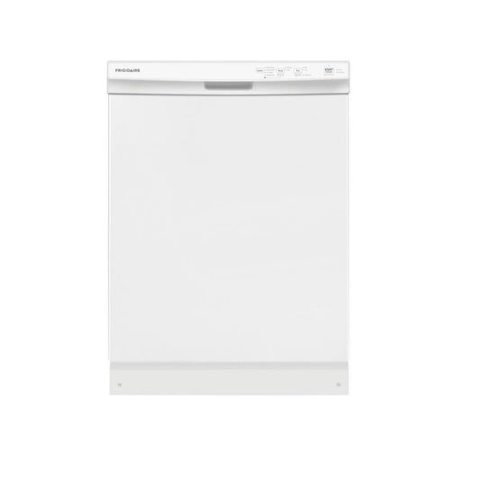 Frigidaire - 24 in Front Control Built-In Tall Tub Dishwasher with 4-cycles and DishSense Sensor Technology - White  - FDPC4314AW- SN TH44000153