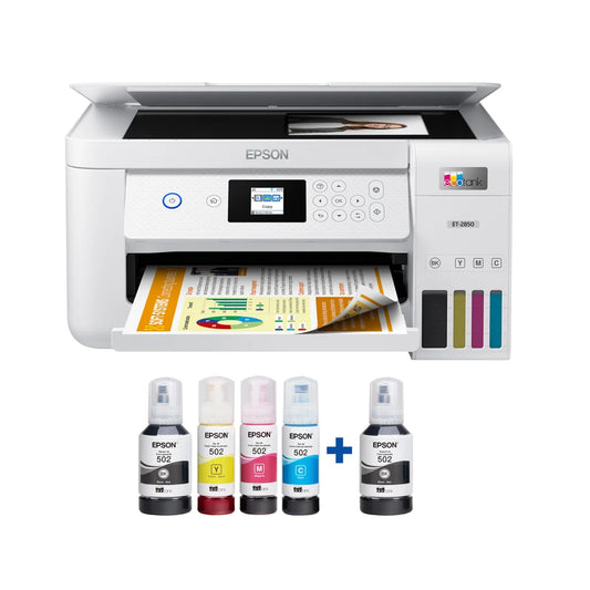 Epson EcoTank ET-2850 All-in-One Inkjet Printer  C11CJ63205-CD  Used / Open Box