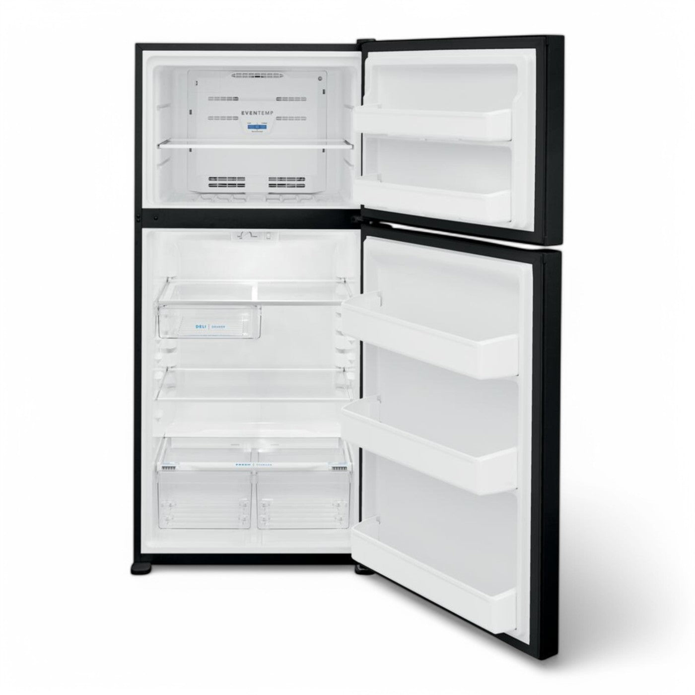 Frigidaire - 18.3 Cu. Ft. Top Freezer Refrigerator - Black  - FFHT1835VB- SN BA44303439