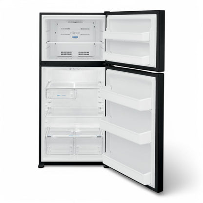 Frigidaire - 18.3 Cu. Ft. Top Freezer Refrigerator - Black  - FFHT1835VB- SN BA44303439