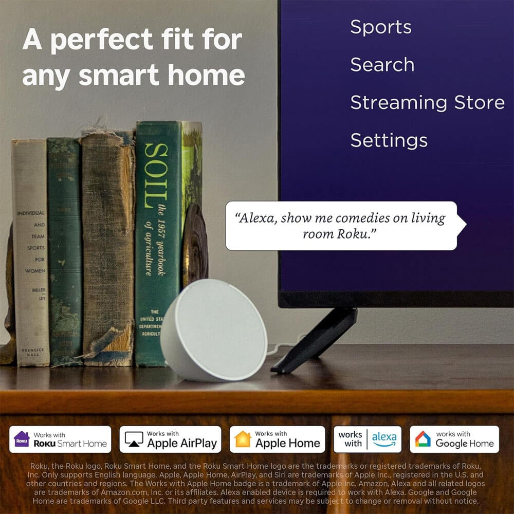 Roku 40" Class Select Series Full HD 1080p LED Smart Roku TV, HDMI ARC, Wi-Fi 4 & Bluetooth 5.2 - 2026