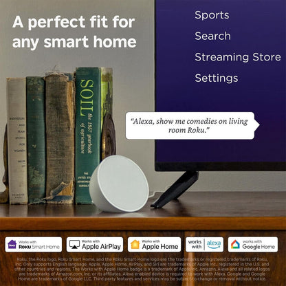 Roku 40" Class Select Series Full HD 1080p LED Smart Roku TV, HDMI ARC, Wi-Fi 4 & Bluetooth 5.2 - 2026