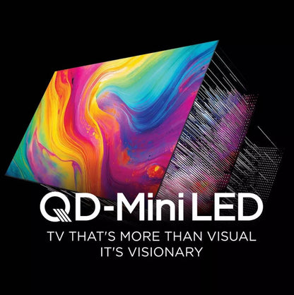 TCL 55" 4K UHD QM5 Series Mini LED Smart Roku OS TV - 55QM52LR