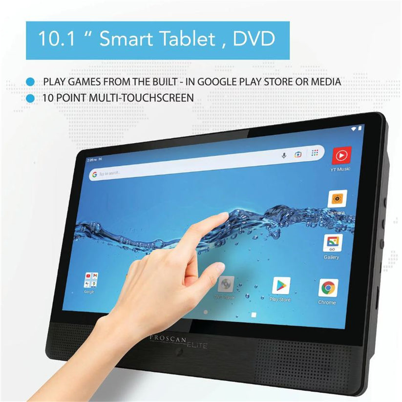 Proscan Elite 10.1" Tablet / DVD Combo  PELTDV1029-R-BF