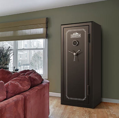 Wasatch 22 Gun Fire and Waterproof Safe with Electronic Lock 22EDBWBJ-C