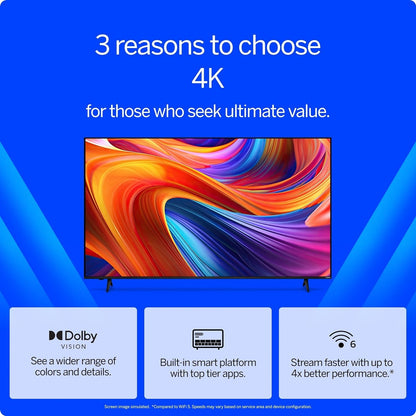 VIZIO 65" Class 4K UHD LED HDR Smart TV V4K65M-0804