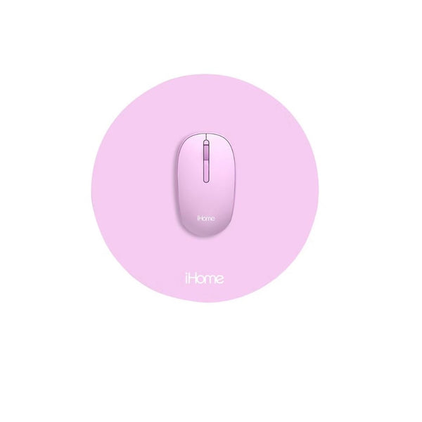 iHome 2.4G Wireless Mouse with Mousepad Bundle Pink 2IHMS2266P0L2