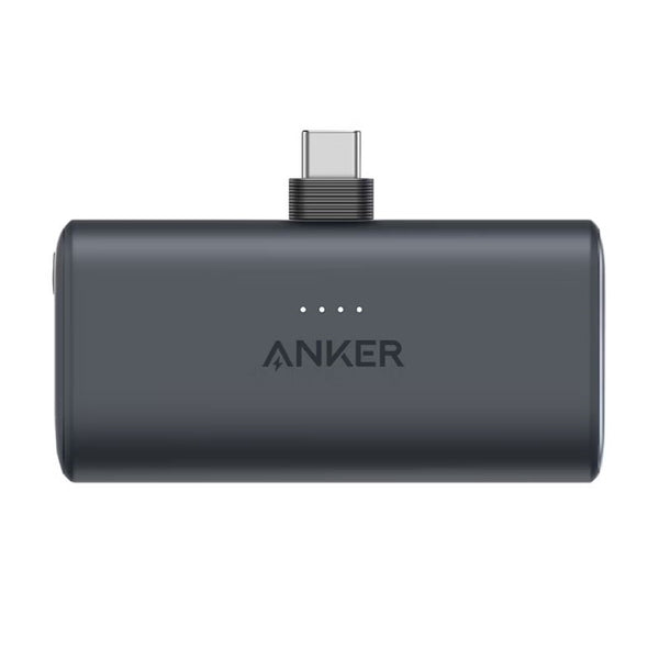 Anker 5,000 mAh Nano Power Bank with Built-in Foldable USB-C Connector, 2 pk. - Black B1653H11-1
