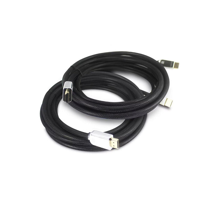 Magnavox 12' High Speed Braided HDMI Cable with Ethernet, 2 pack MC5000CBRBUN