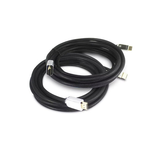 Magnavox 12' High Speed Braided HDMI Cable with Ethernet, 2 pack MC5000CBRBUN
