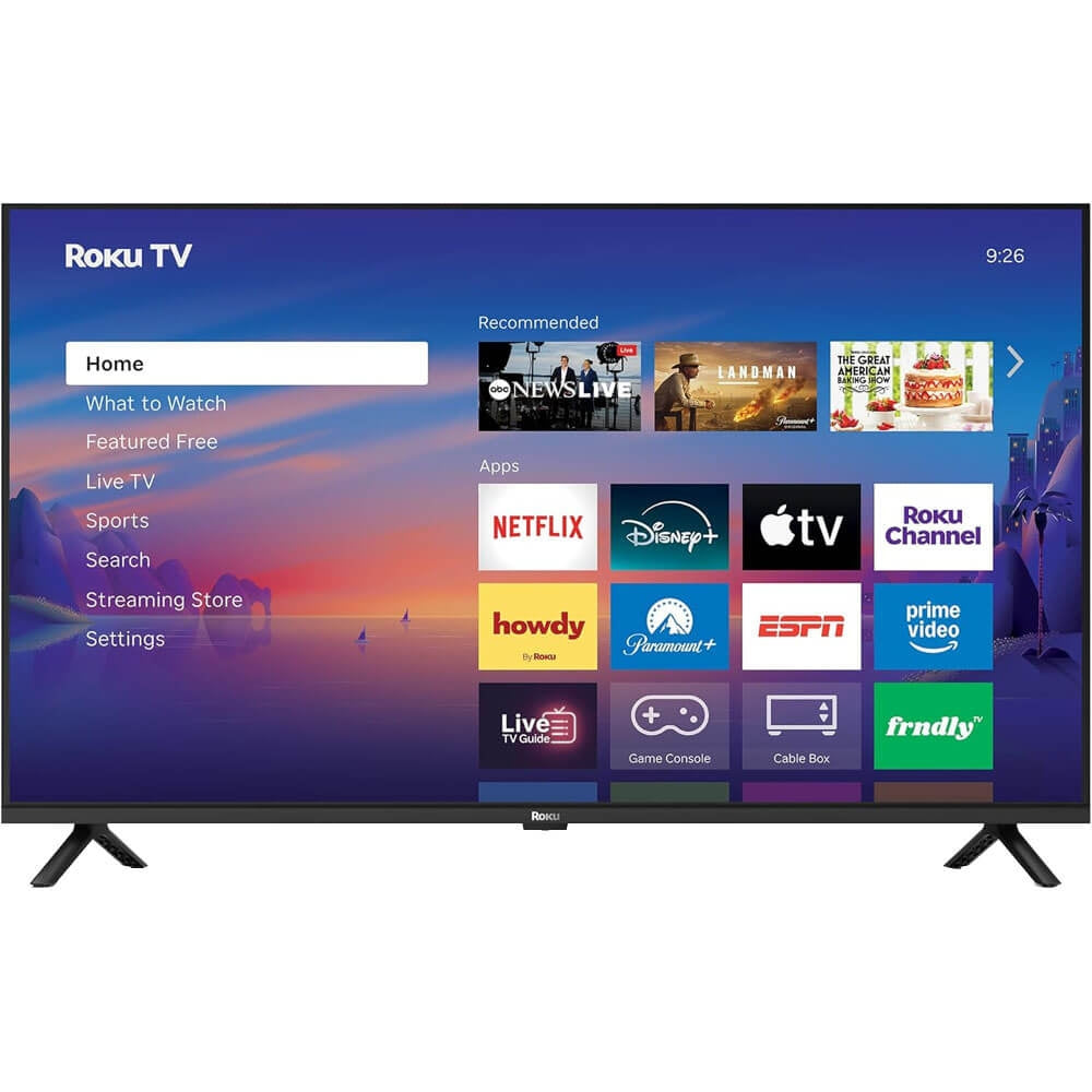 Roku 40" Class Select Series Full HD 1080p LED Smart Roku TV, HDMI ARC, Wi-Fi 4 & Bluetooth 5.2 - 2026