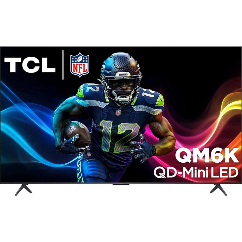 TCL 85" QM6K 4K UHD HDR QD Mini LED Smart TV with Google TV 85QM6K