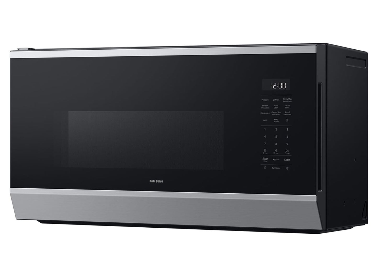 BLP00845 - Samsung 1.7 cu. ft. Smart Over-the-Range Microwave with No-Preheat Air Fry Max & Convection - ME90H1780RAA