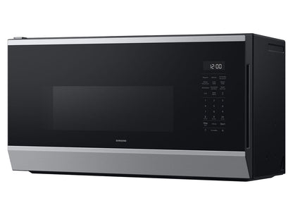 BLP00845 - Samsung 1.7 cu. ft. Smart Over-the-Range Microwave with No-Preheat Air Fry Max & Convection - ME90H1780RAA
