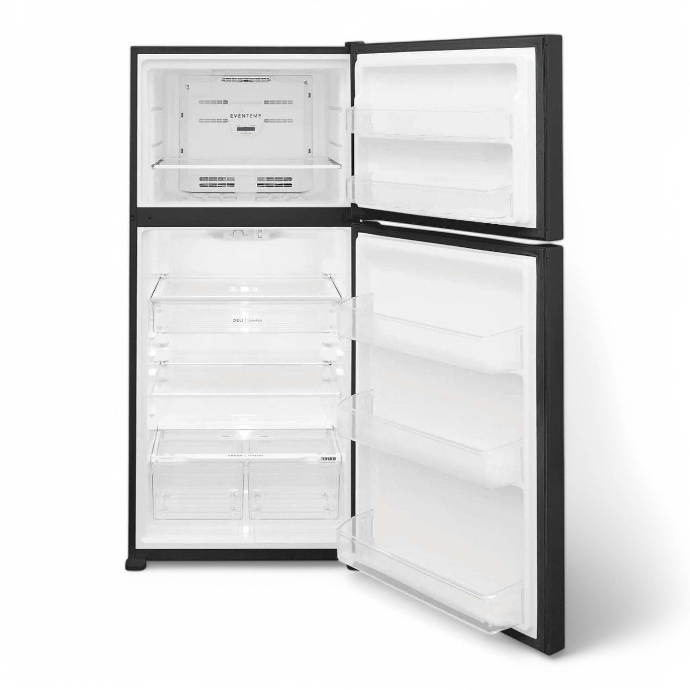 Frigidaire - 20.0 Cu. Ft. Top Freezer Refrigerator - Black  - FFHT2045VB- SN BA44109047