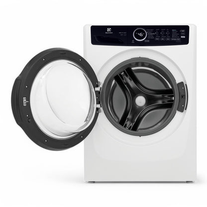 Electrolux - 4.5 Cu.Ft. Stackable Front Load Washer with Steam and LuxCare Wash System - White - ELFW7437AW- SN 4C42201123