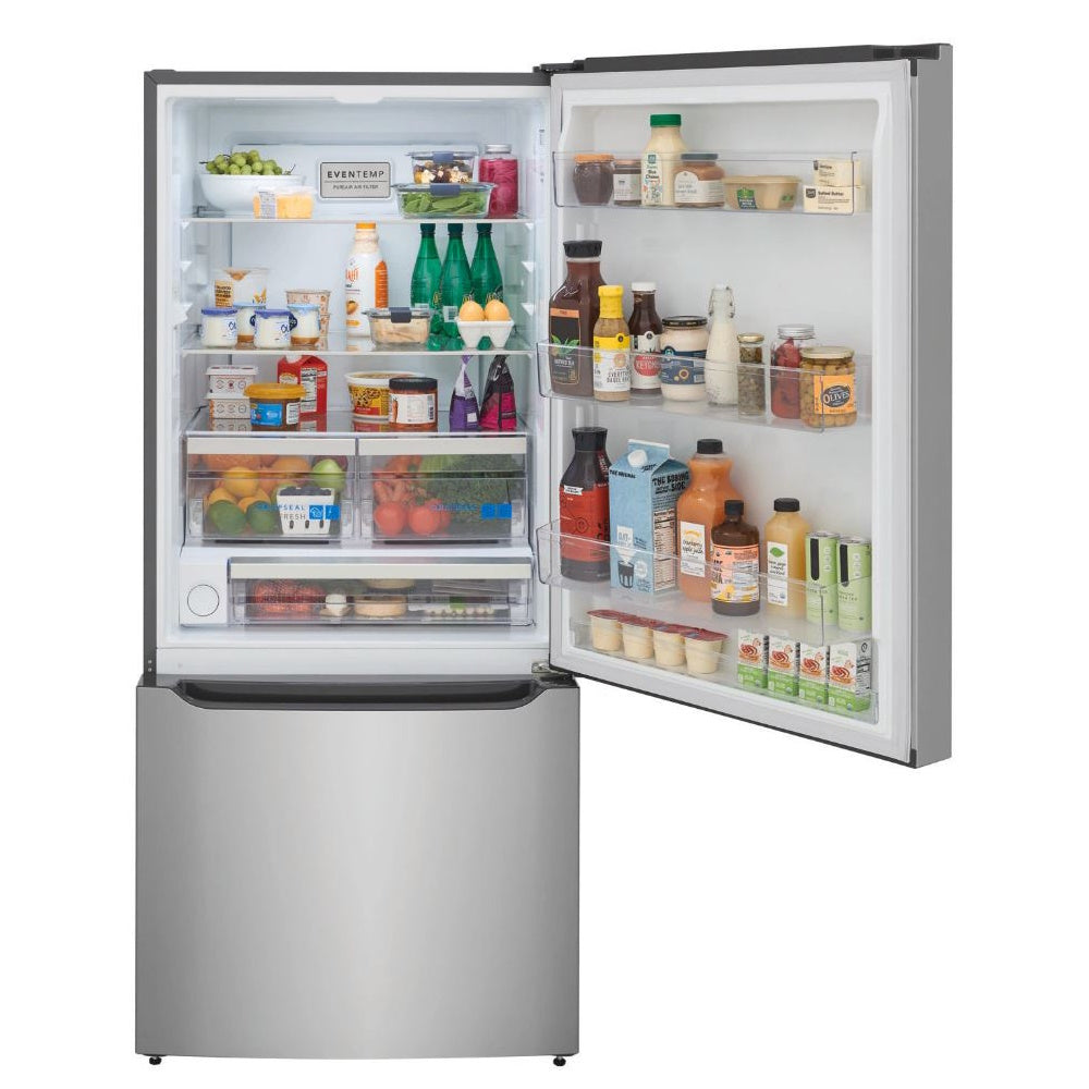 Frigidaire - GalleryÂ 28.8 Cu. Ft. Standard-Depth French Door Refrigerator - Stainless Steel - GRBN2012AF- SN 1K42376658